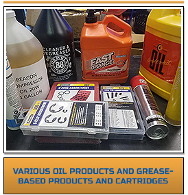 Oil Products and Grease-Based Products and Cartridges