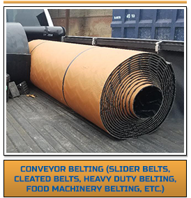 Rolled Up Conveyor Belting 